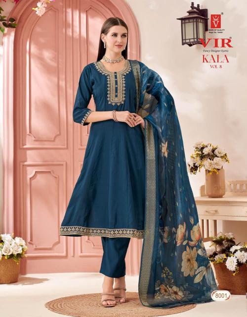 Vir kala vol 8 kurtis wholesale in mumbai
